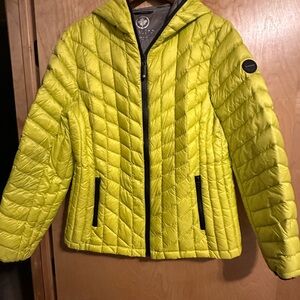 Vibrant Yellow Puffer Jacket